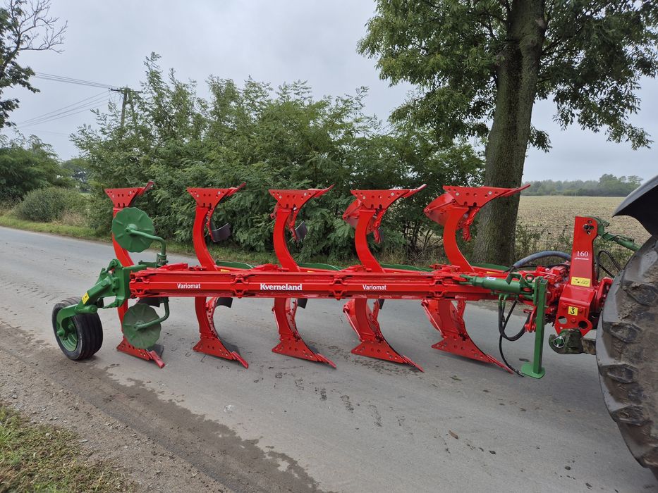 Pług 5 skibowy Obrotowy Kverneland F160!! VARIO!! Do 55cm!! Variomat!!