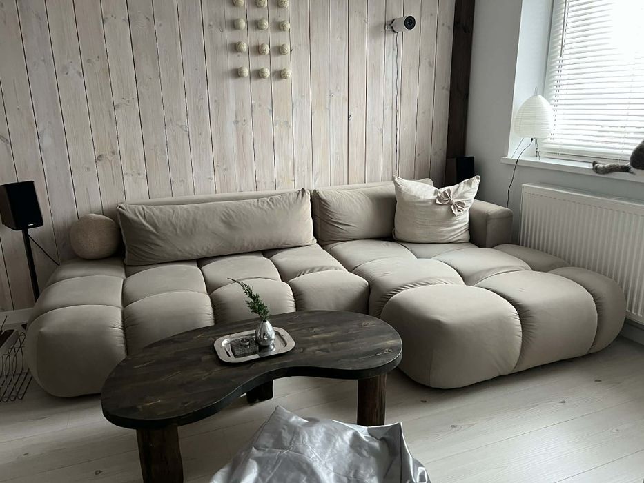 Kanapa narożnik Ombo firmy Selsey beżowa