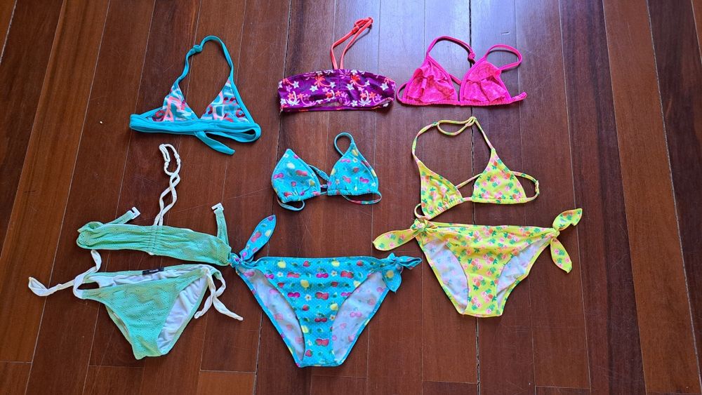 biquinis menina 8 anos