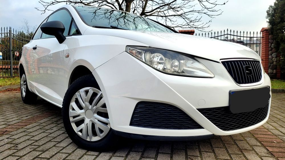 BIAŁA DAMA!Ibiza 1.2 benzyna z Klimą!Stan WZOROWY!