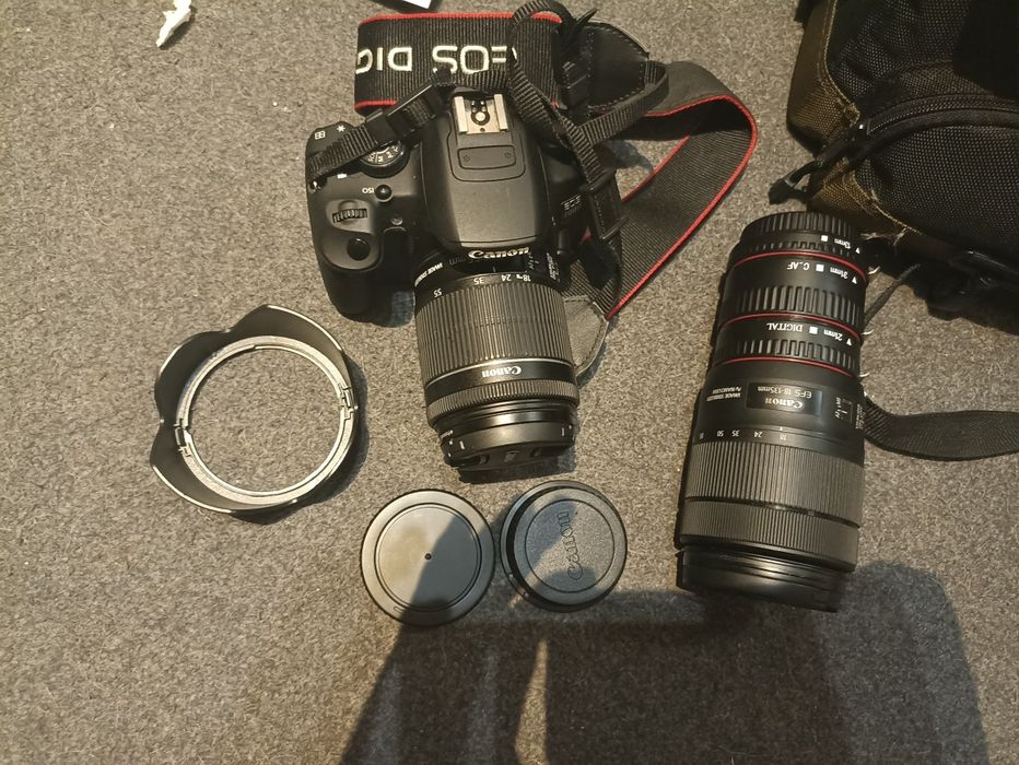 Aparat fotograficzny cannon 700D lustrzanka