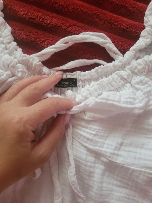 Платье из муслина с-м