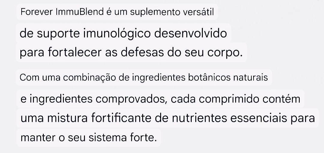 Forever ® Immubland •60 comprimidos (Reforce a sua imunidade)