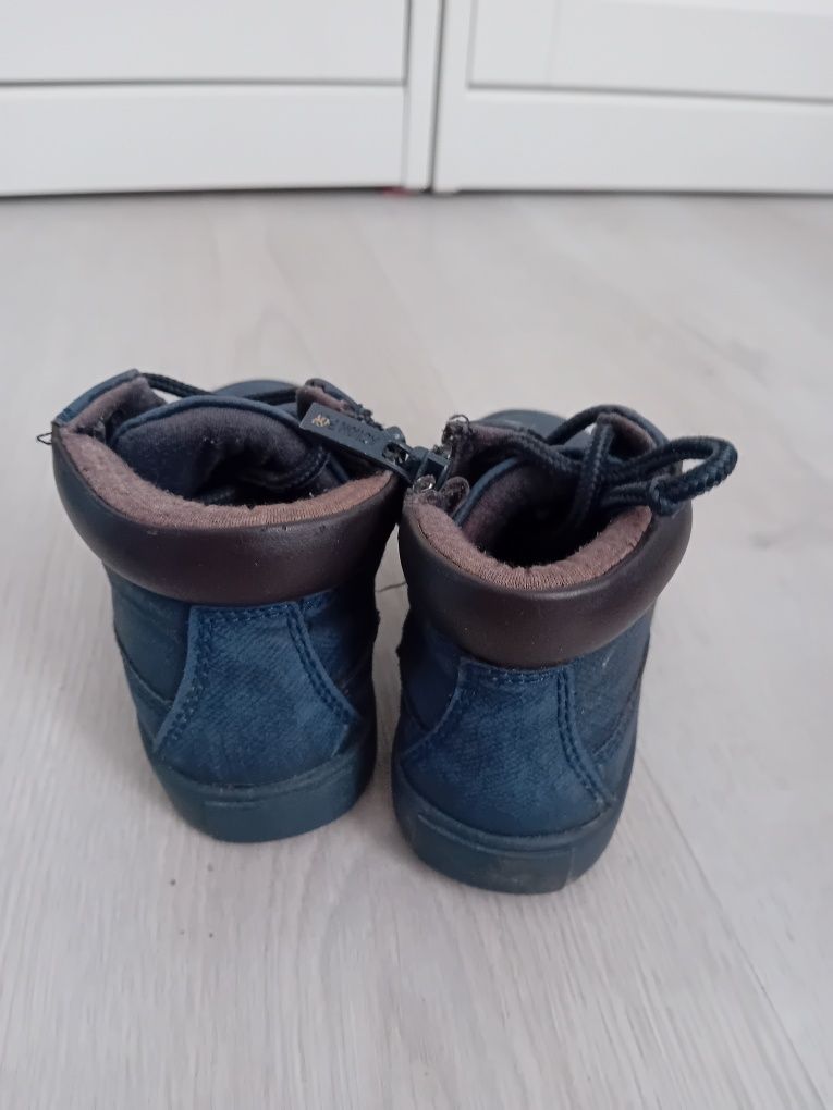 # Action Boy buty kozaki botki granatowe