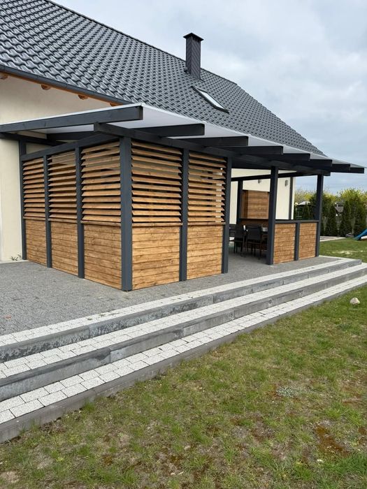 Zadaszenia Tarasów/ Pergole /Carporty / domki narzędziowe/ Tarasy