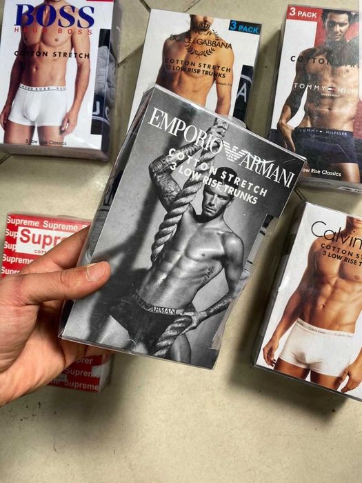 Nowe Bokserki Męskie 3pak M L XL XXL tanio