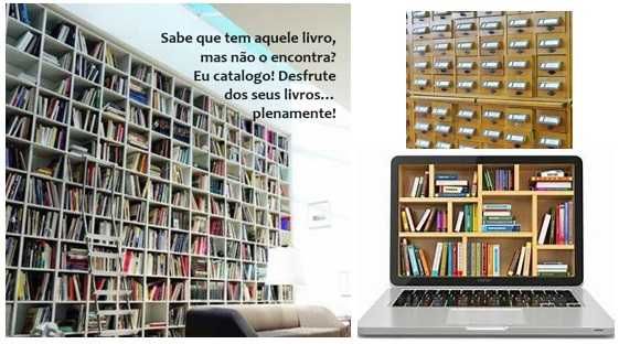 Serviço de catalogação de livros/bibliotecas.