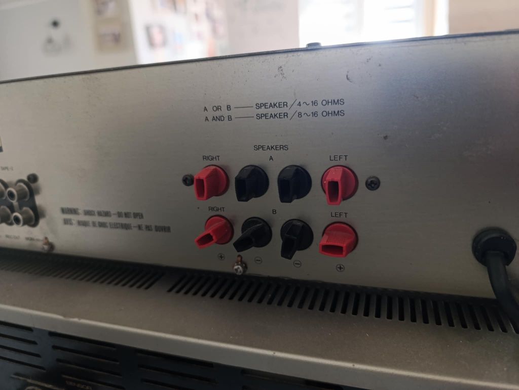Luxman L190 wzmacniacz audio vintage