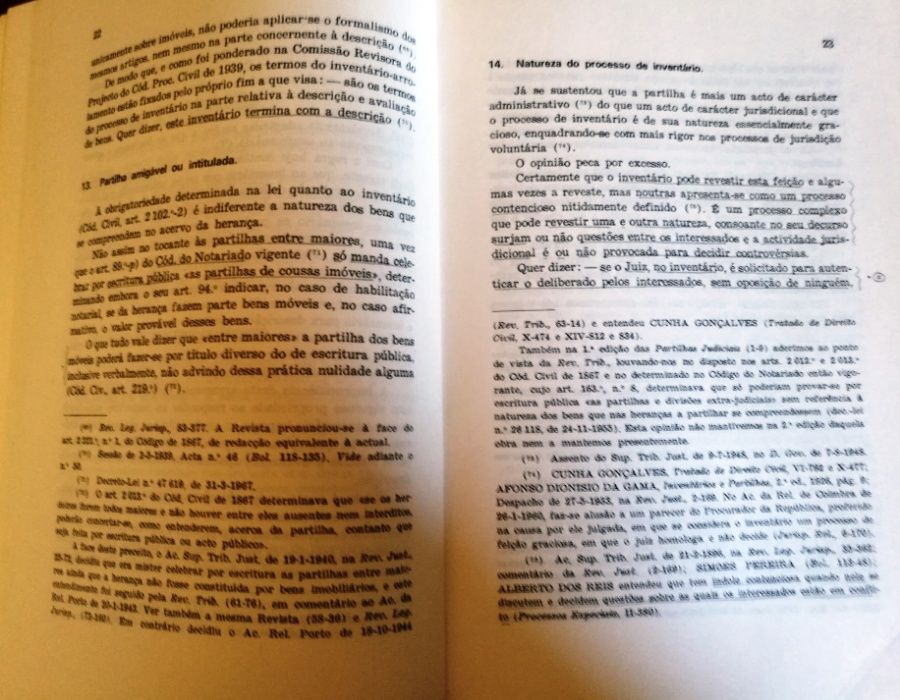 Partilhas Judiciais - 2 volumes - Lopes Cardoso