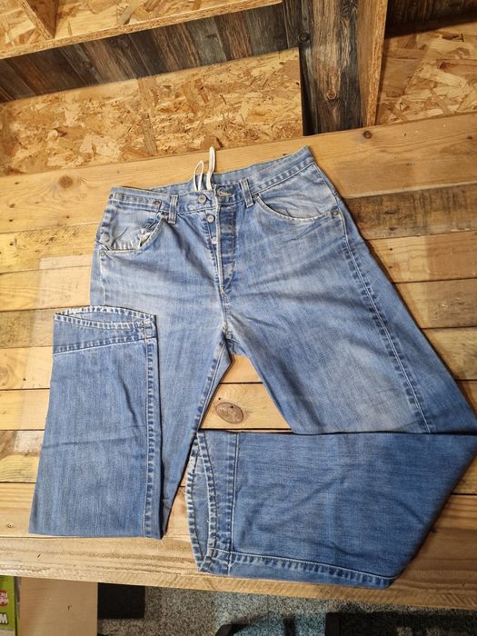 Raras Levi's Engineered Jeans | Peça Vintage Única dos Anos 2000