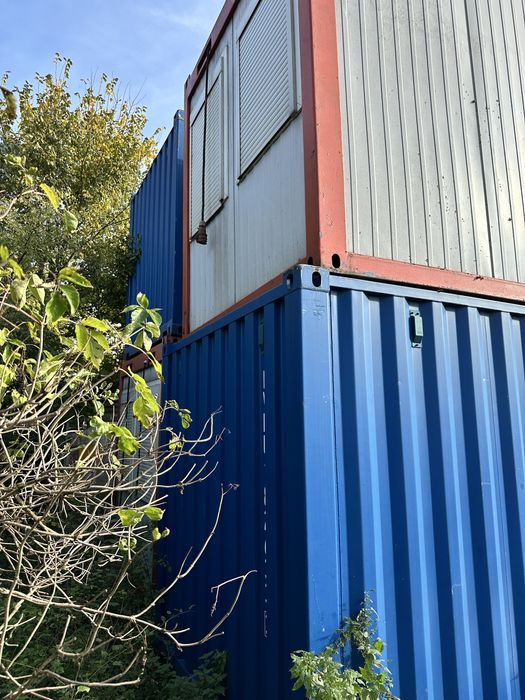 Kontener socjalny- 3 sztuki- biuro, szatnia, magazyn