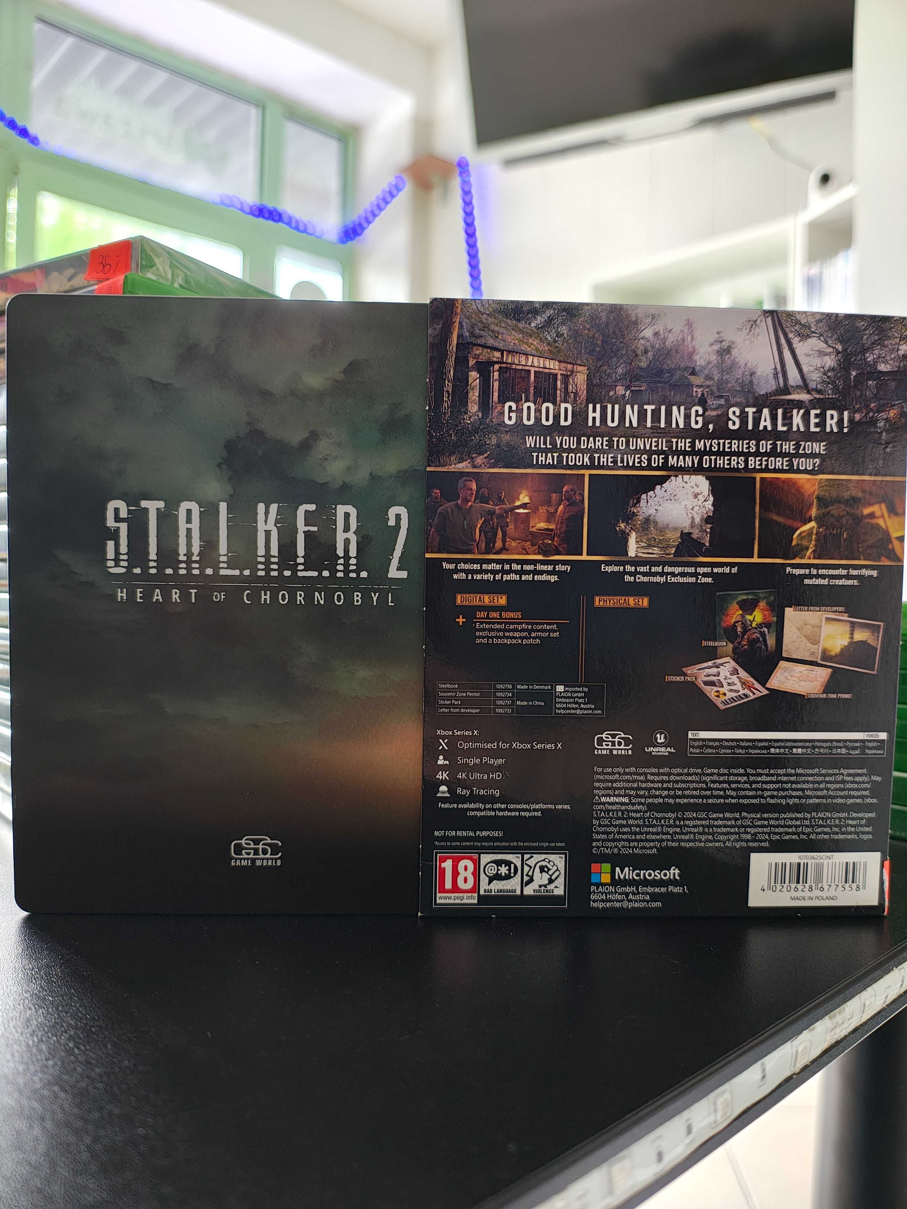 S.T.A.L.K.E.R. 2 Serce Czarnobyla XSX STEELBOOK Wysyłka Sklep Mokotów