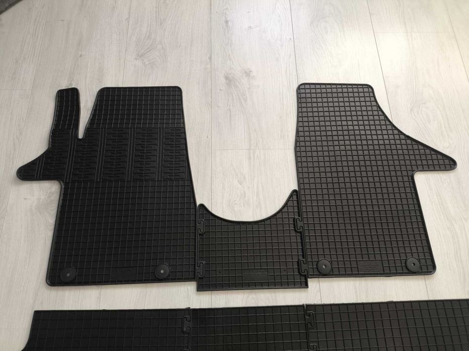 Dywaniki Gumowe VW Volkswagen MULTIVAN T5 T6 T6.1  Dopasowane