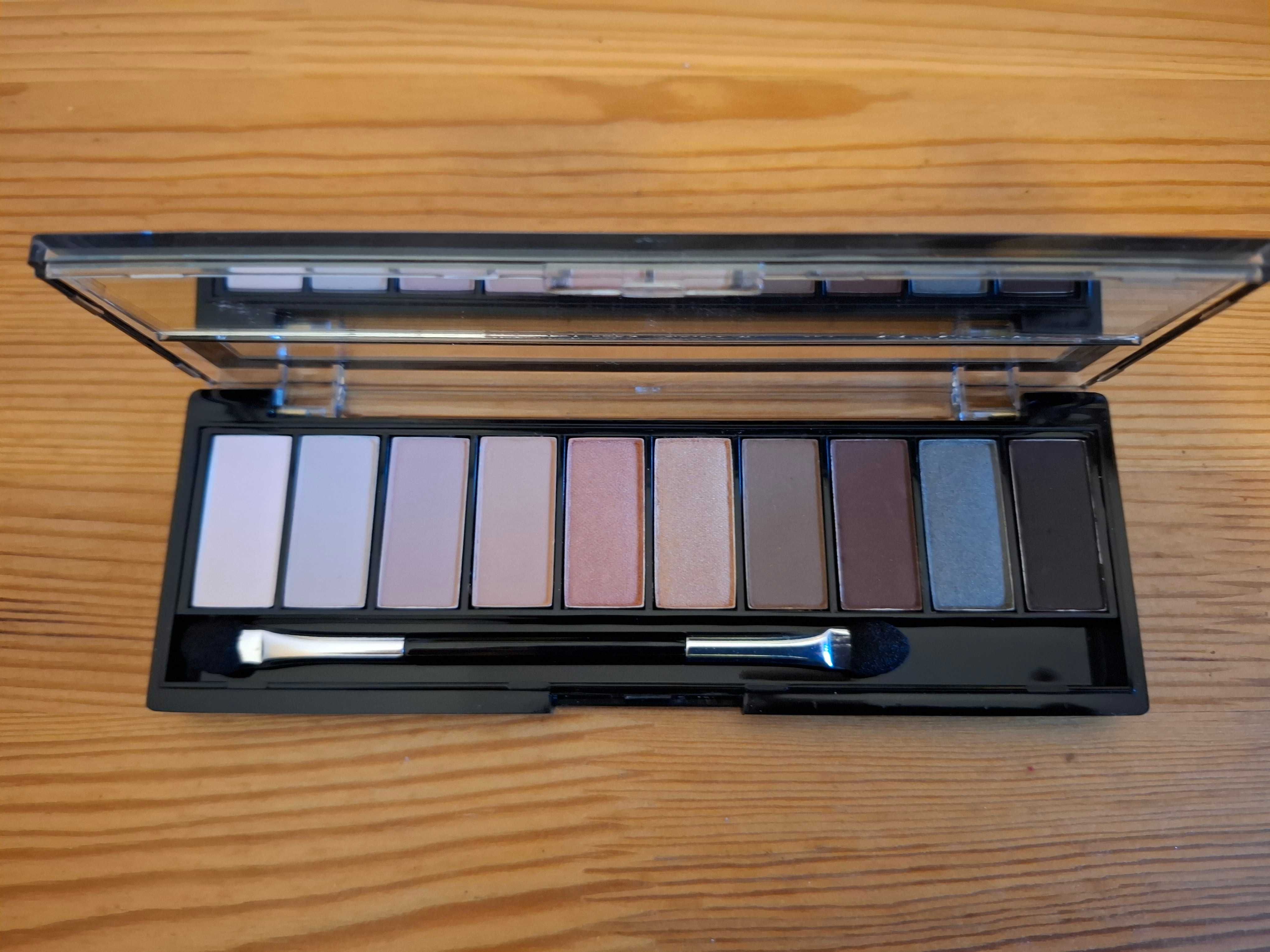 Flormar NUDE. Paleta 10 cieni do powiek z aplikatorem