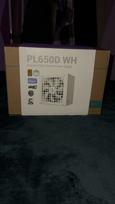 Zasilaccz DeepCool pl650d WH bialy