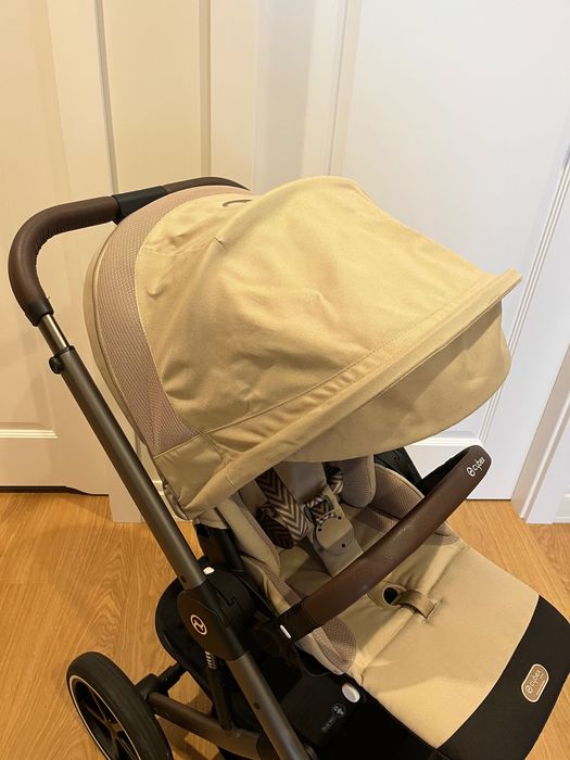 Cybex balios s lux almond beige na ramię taupe 2w1