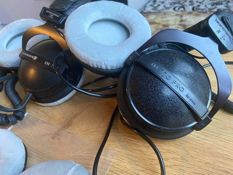 Амбушури Амбушюры велюровые Beyerdynamic DT770 Pro DT880 Pro DT990