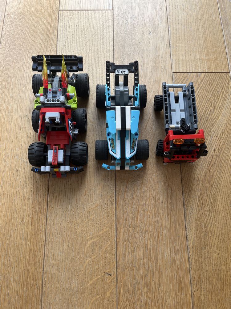Lego Technik - 3 samochody