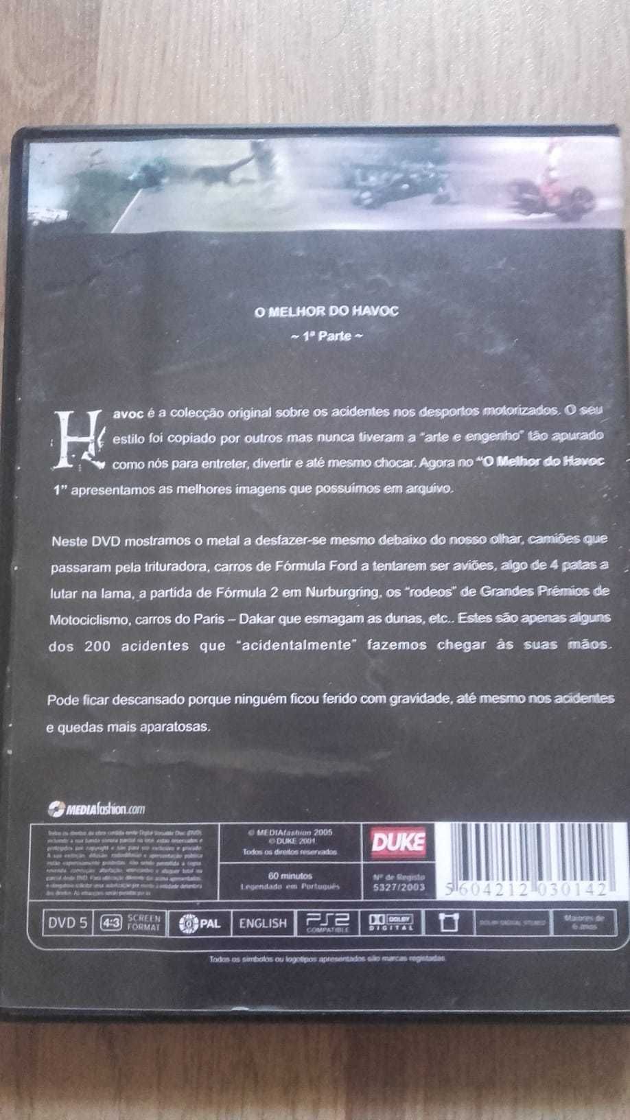 dvd: "O melhor do Havoc - Os mais espetaculares acidentes de sempre"