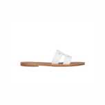 Сланці Triomphe Mule In Calfskin White