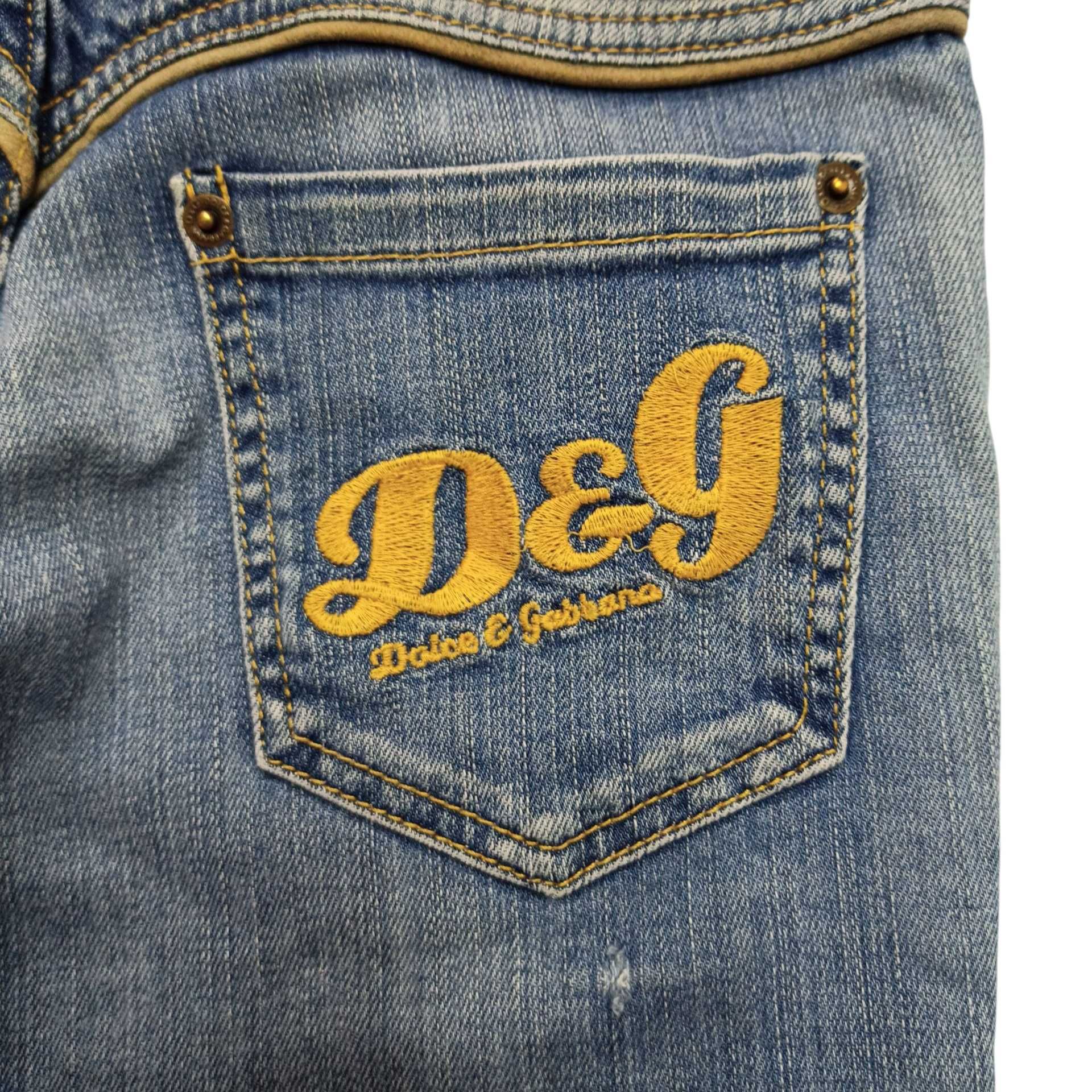 Вінтажні джинси Dolce Gabbana big logo D&G штани Y2K