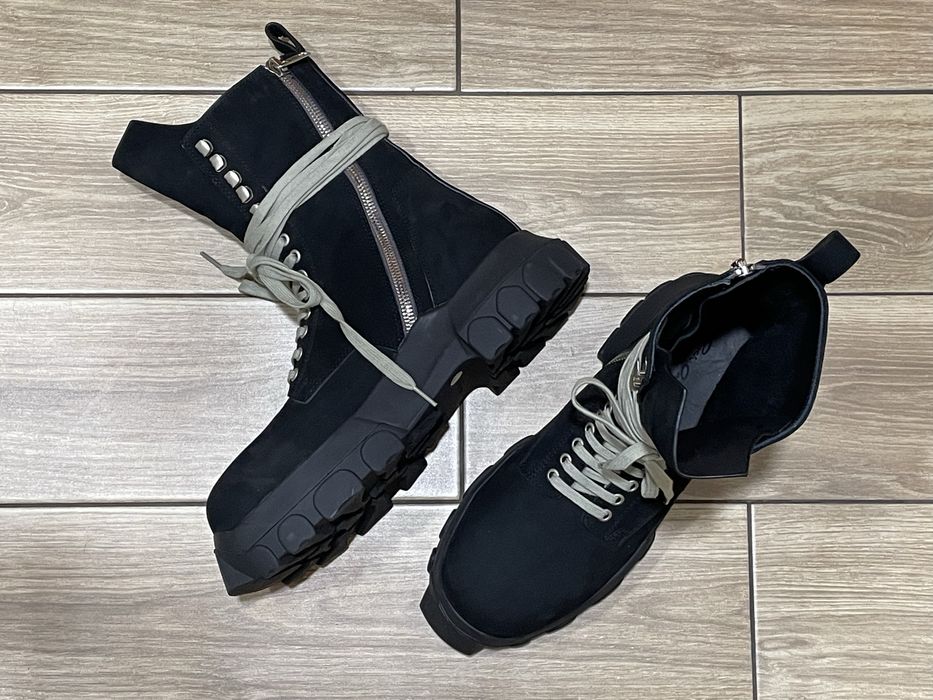 Rick Owens bozo tractor boots