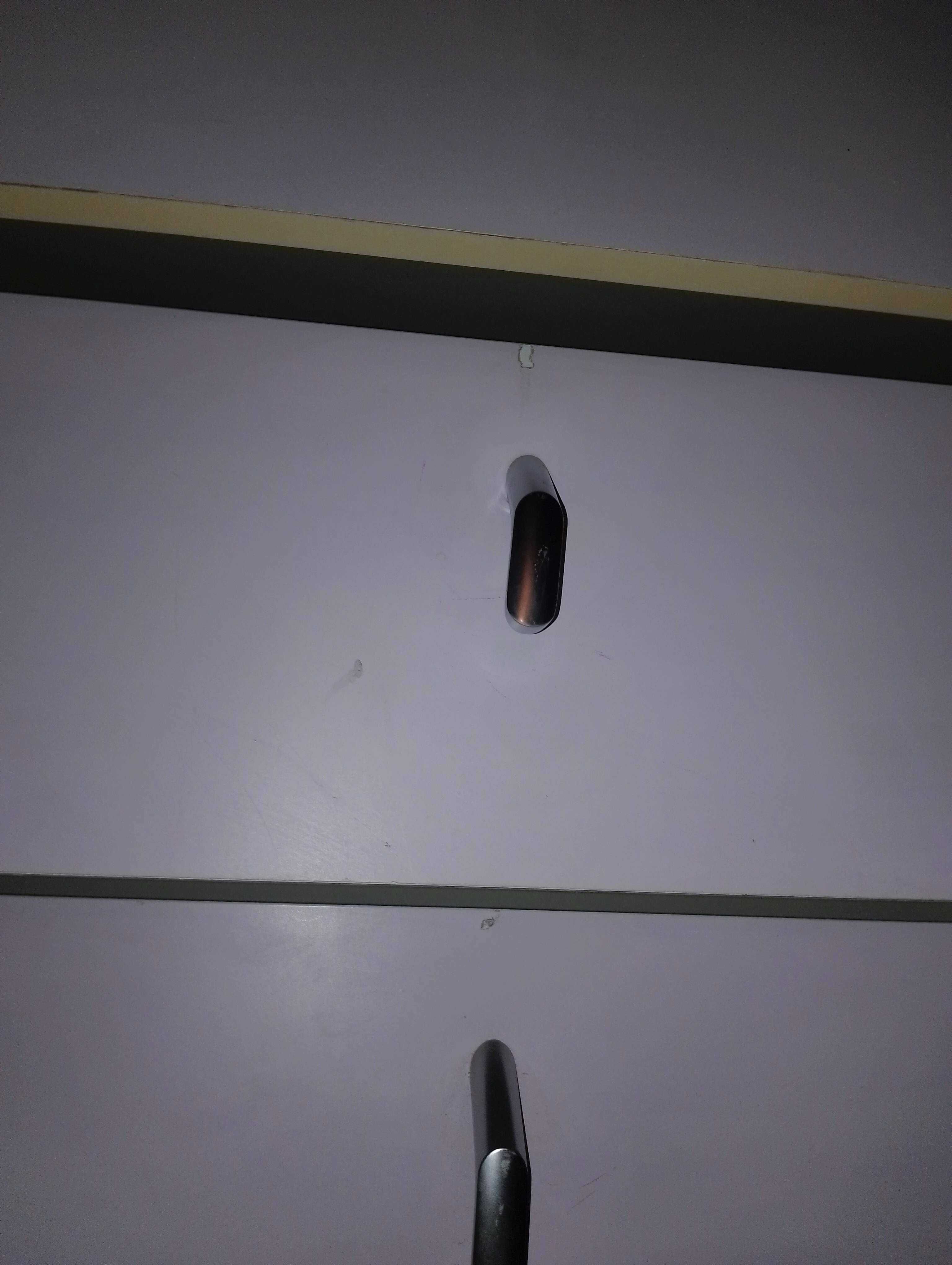 Szafka na buty delikatnie fioletowa