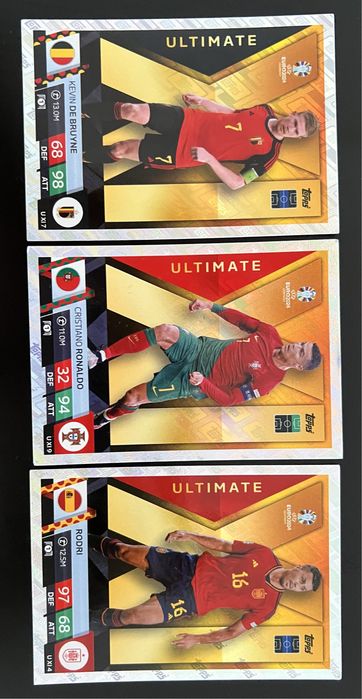 Cartas Match Attax Euro 2024 - NOVAS CARTAS (Venda ou Troca)