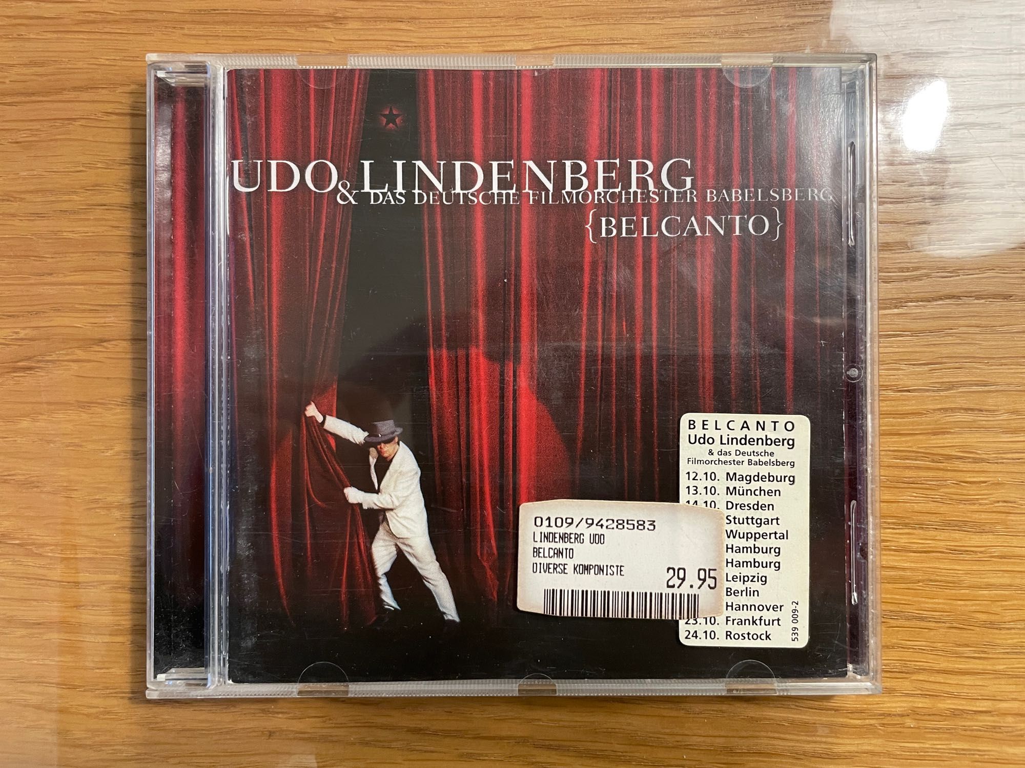 Udo Lindberg & Das Deutsche Filmorchester Babelsberg Belcanto 1997