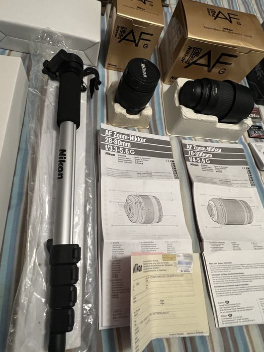 Kit Nikon D70 Advance (maquina e acessorios)