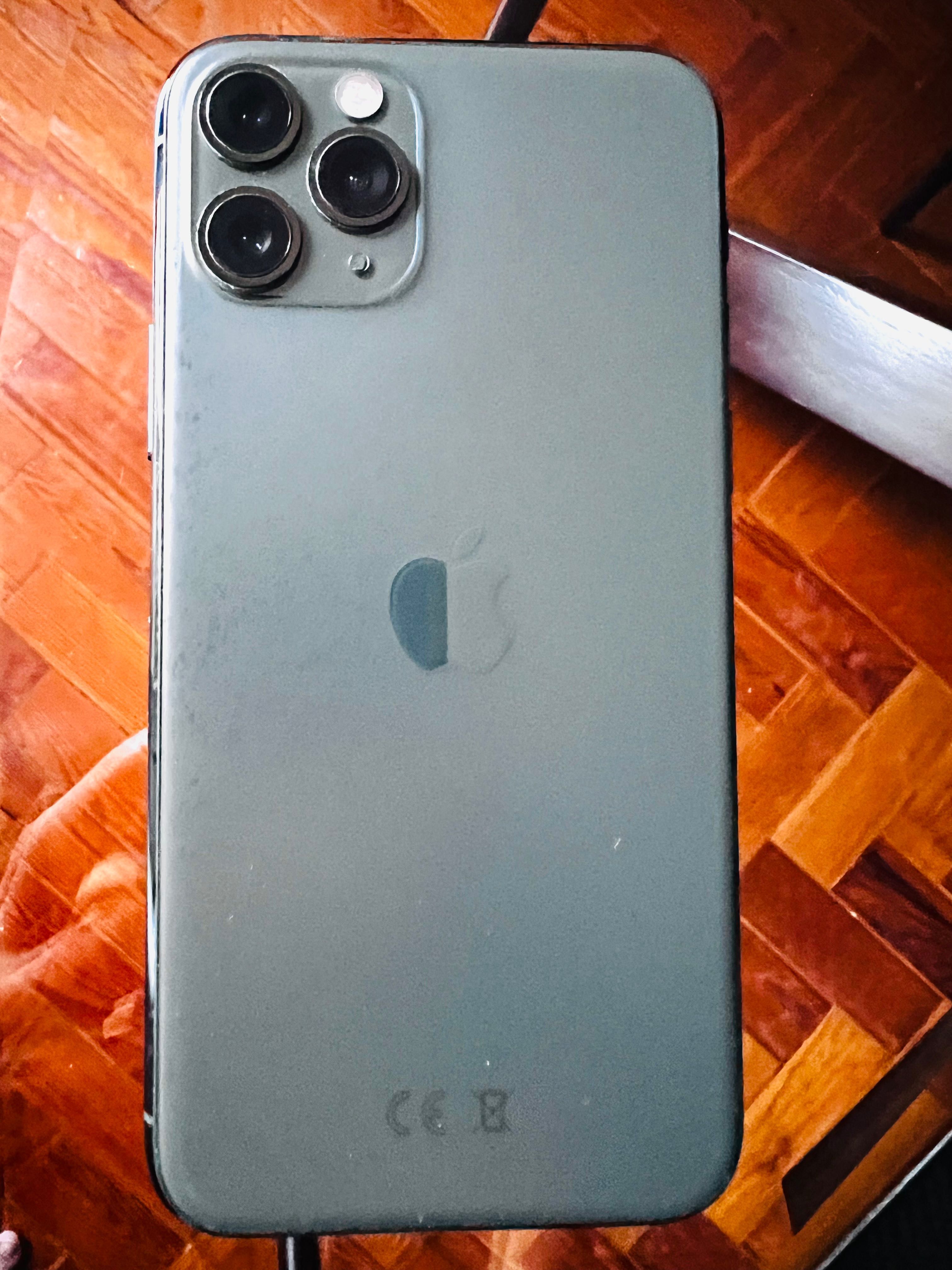 iPhone 11 Pro 256GB 5,8” Verde Meia-Noite Desbloqueado Usado LISBOA