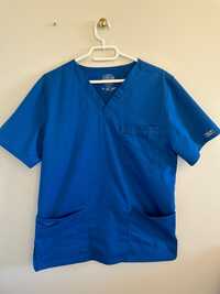 Bluza medyczna Cherokee niebieska | męska | JAK NOWA