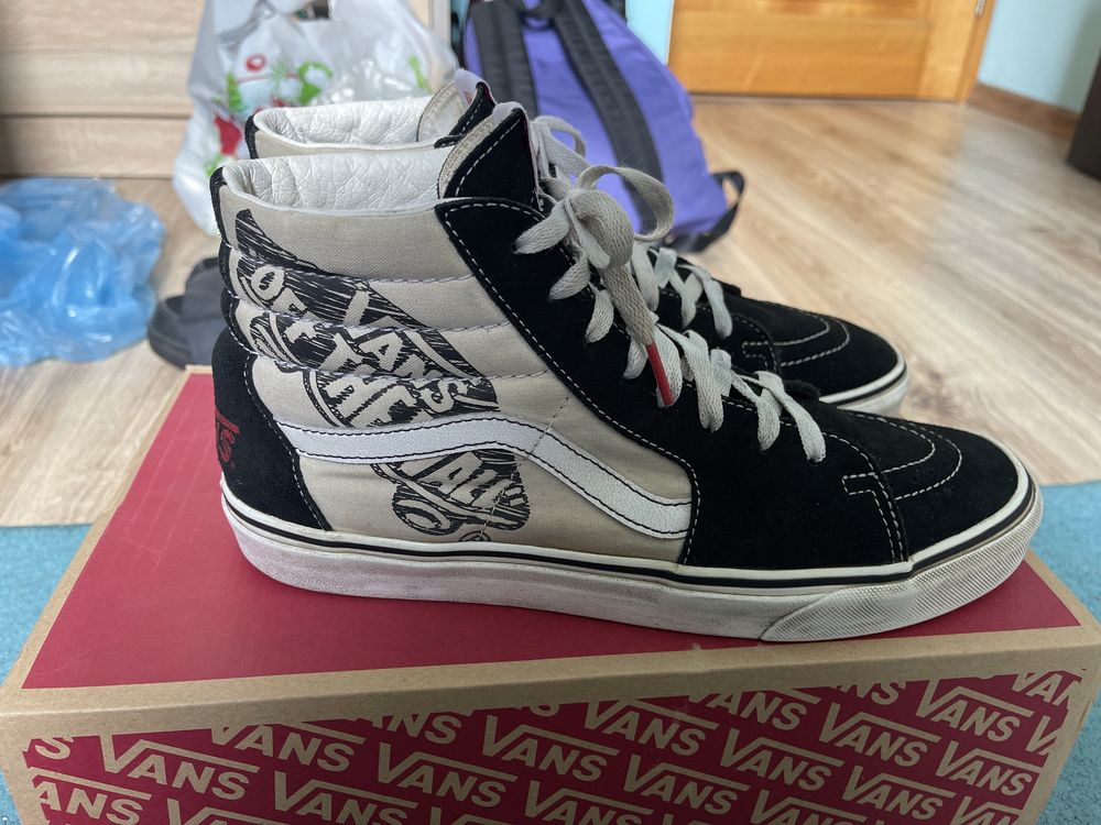 vans sk8 hi кеды кроссовки ванс scribblelogo