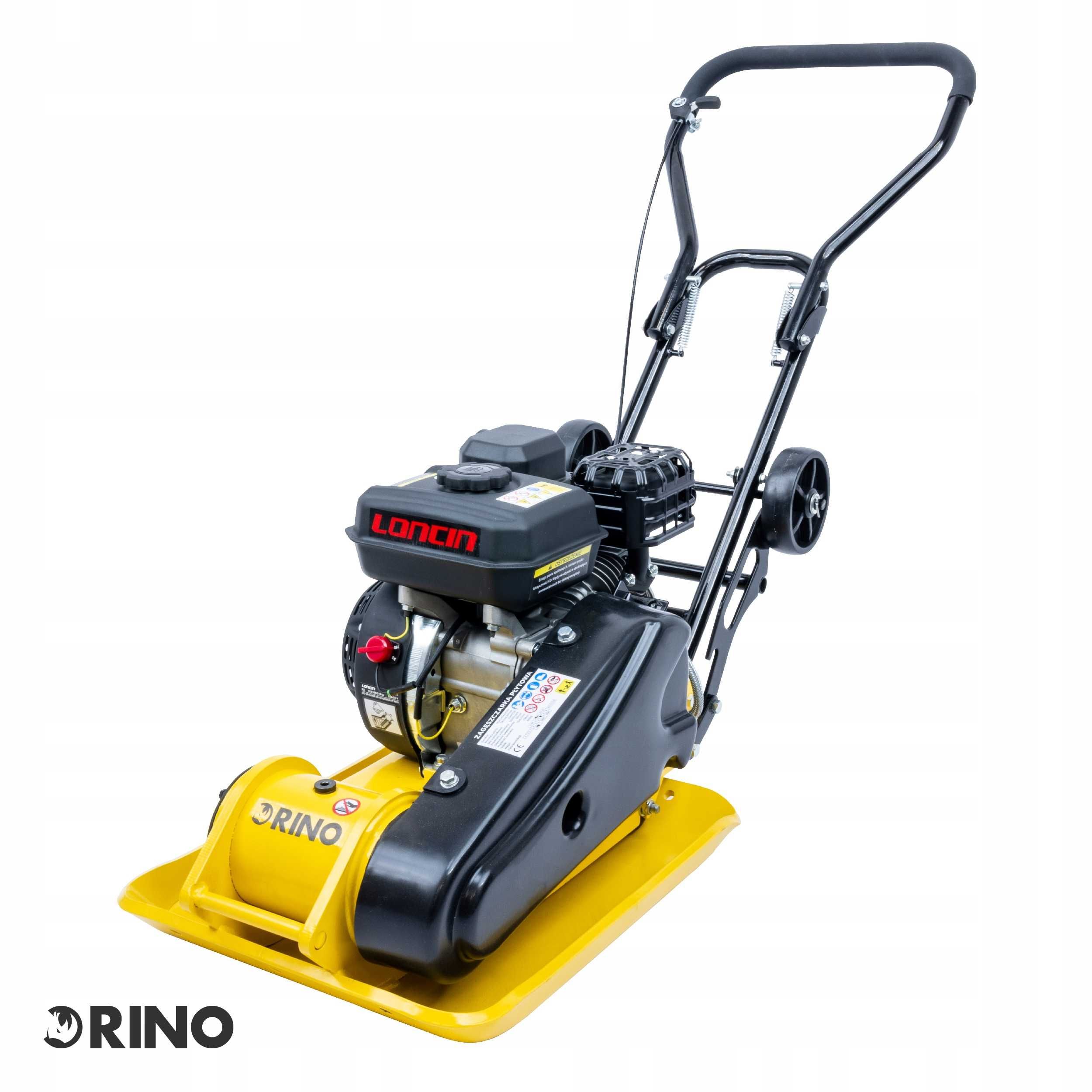 Zagęszczarka jednokierunkowa 86 kg Rino RN-90, 420 mm Loncin elastomer