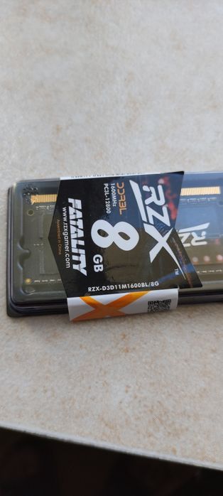 Pamięć RAM 8gb ddr3l