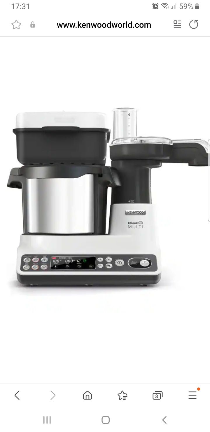 Robot de cozinha Kenwood Kcook