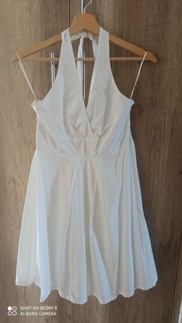 Sukienka biała rozmiar 38, H&M