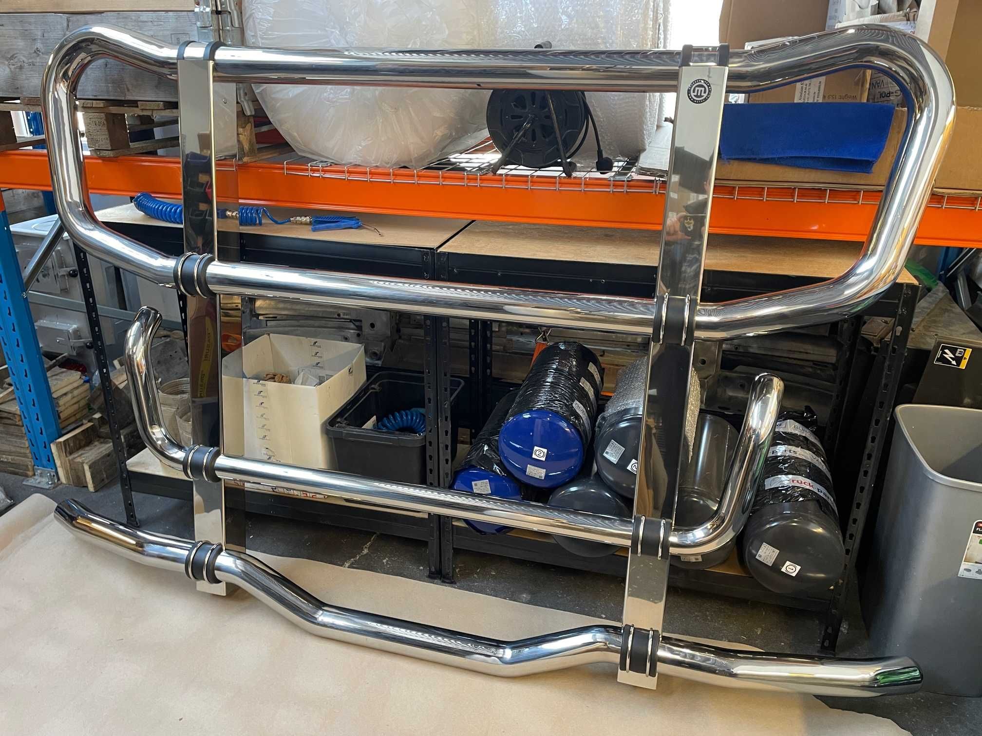 Kangur orurowanie przednie Bullbar Scania R P G 2009+ Metec NOWY