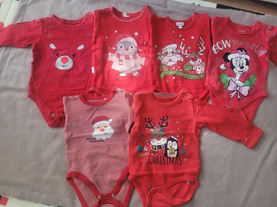 Body świąteczne 6szt +gratis