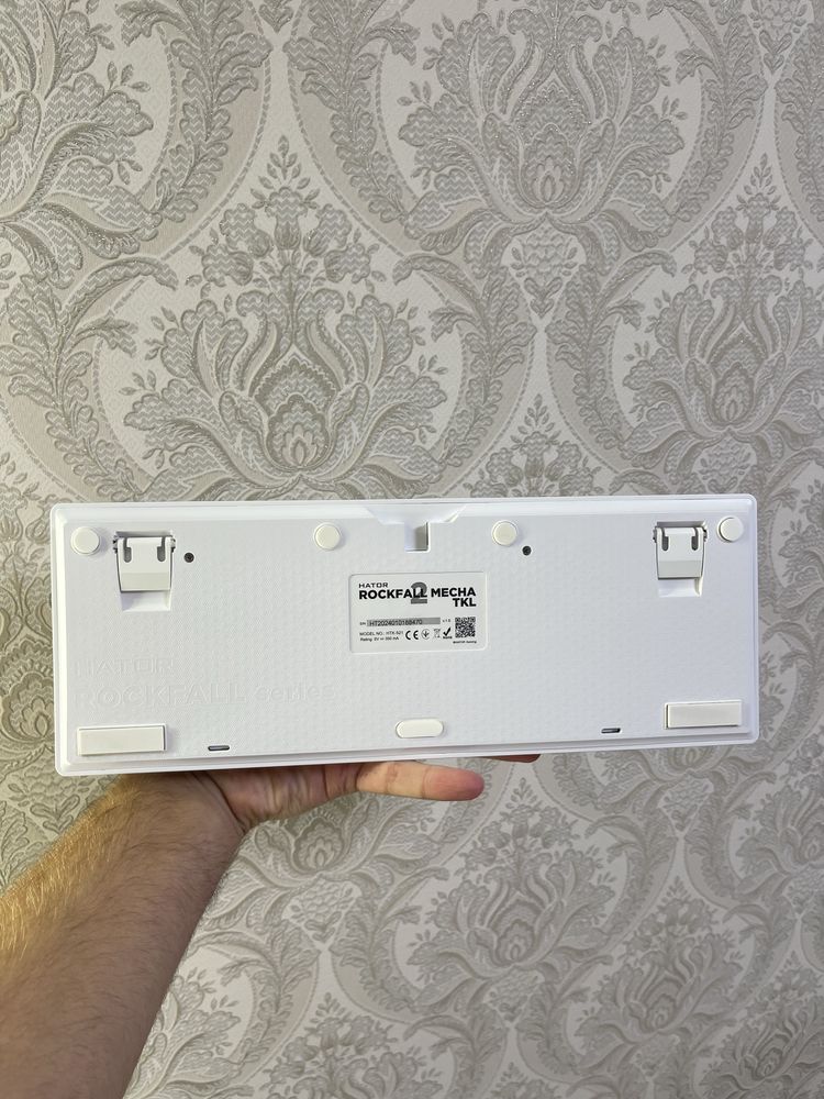 Клавиатура HATOR Rockfall 2 Mecha TKL Orange White