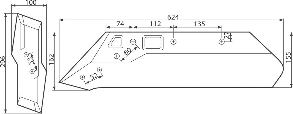 Lemiesz Kuhn z dłutem Polski producent! wysoka jakość!