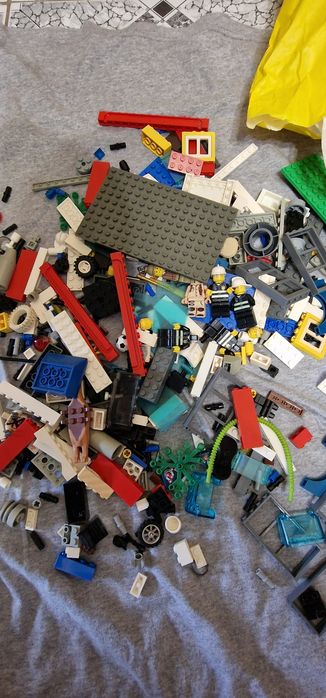 Mix klockow lego i inne około 0.5 kg