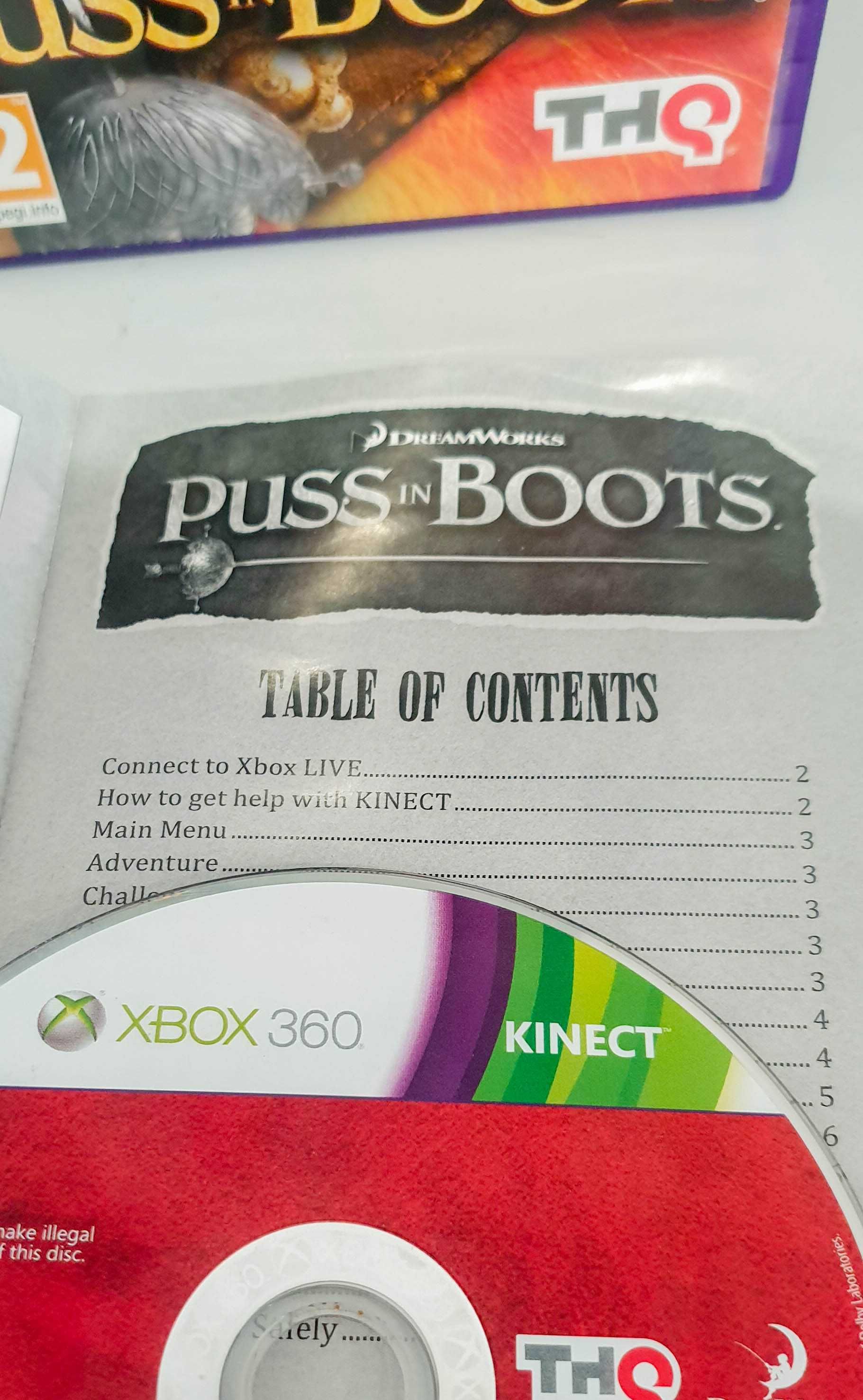 Gra Puss in Boots (Kot w butach) [KINECT] xBox 360