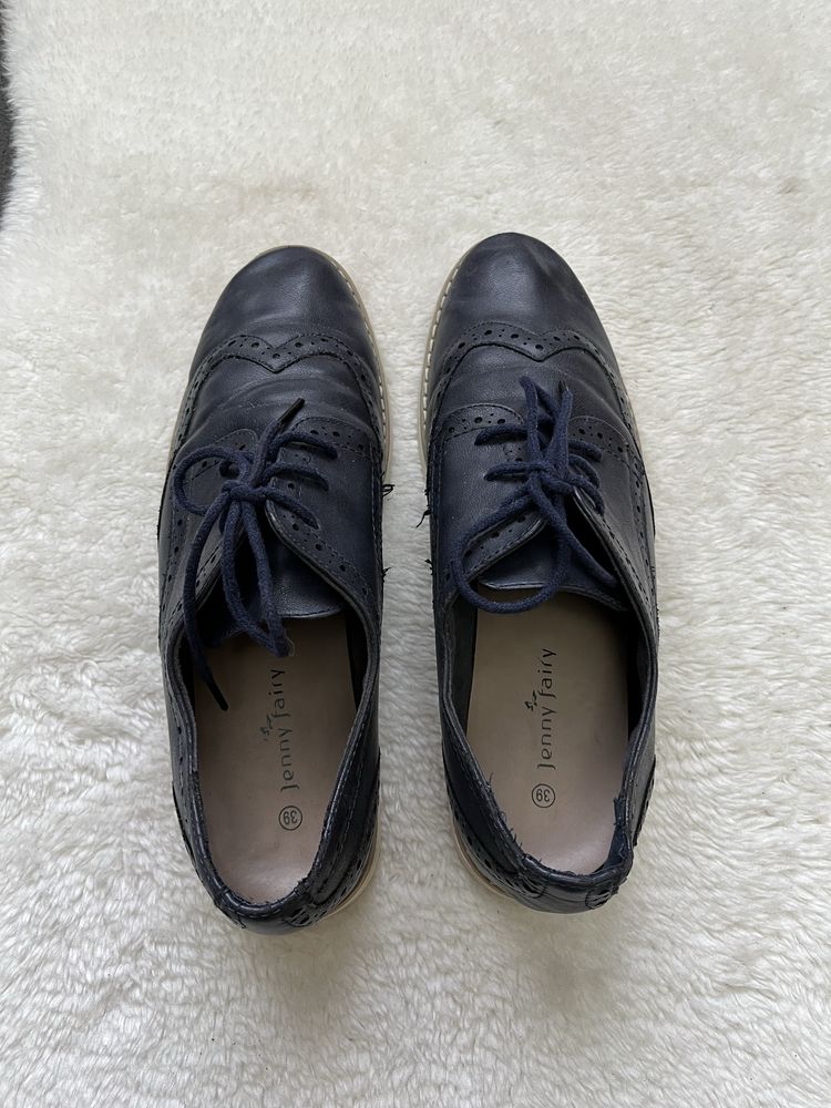 Buty mokasyny damskie 39