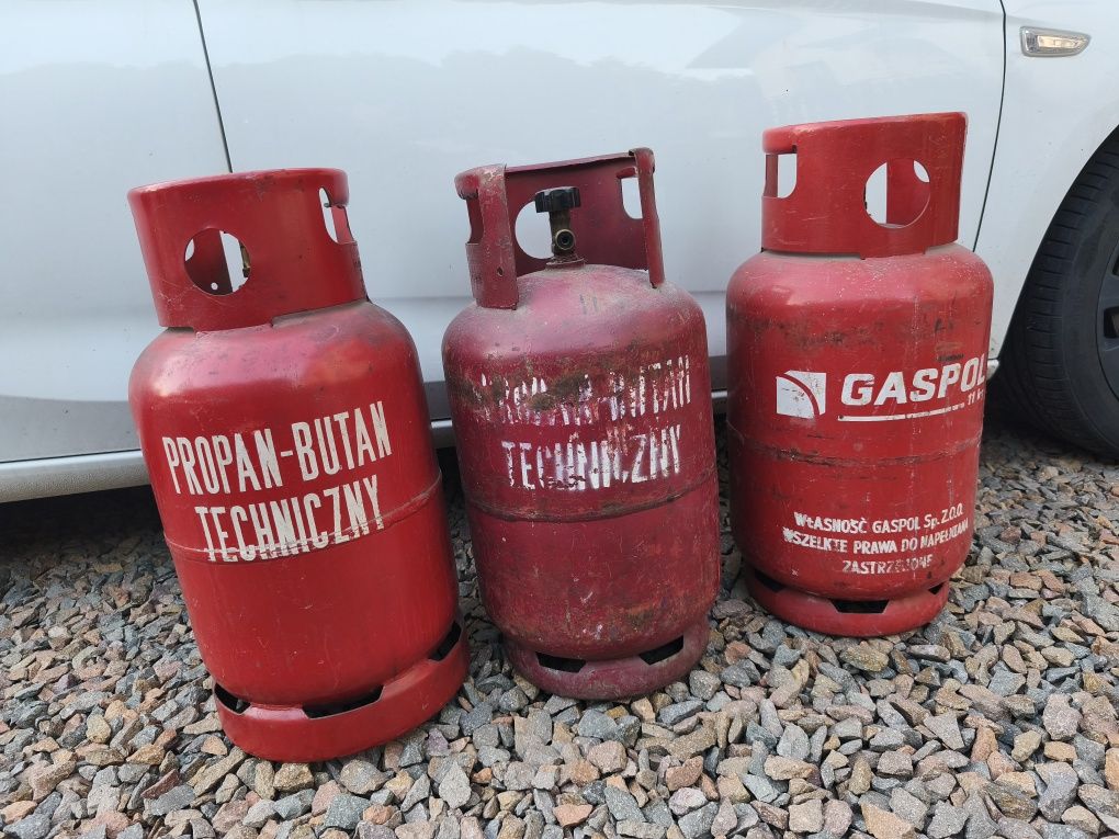 Butla gazowa 11kg PUSTA na gaz propan-butan, POLSKA !