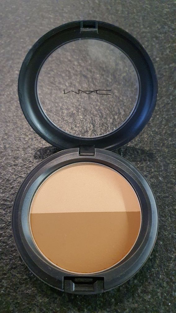 mac light sweep shadester sculpt and shape powder puder