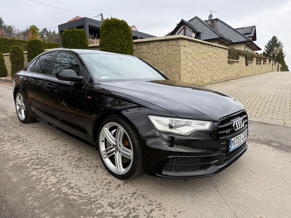 Audi A6 Limousine 3.0 TDI Biturbo 313km S-Line SKóra Navi Led A4 A5 A7 A8 F10 F30 Okazja