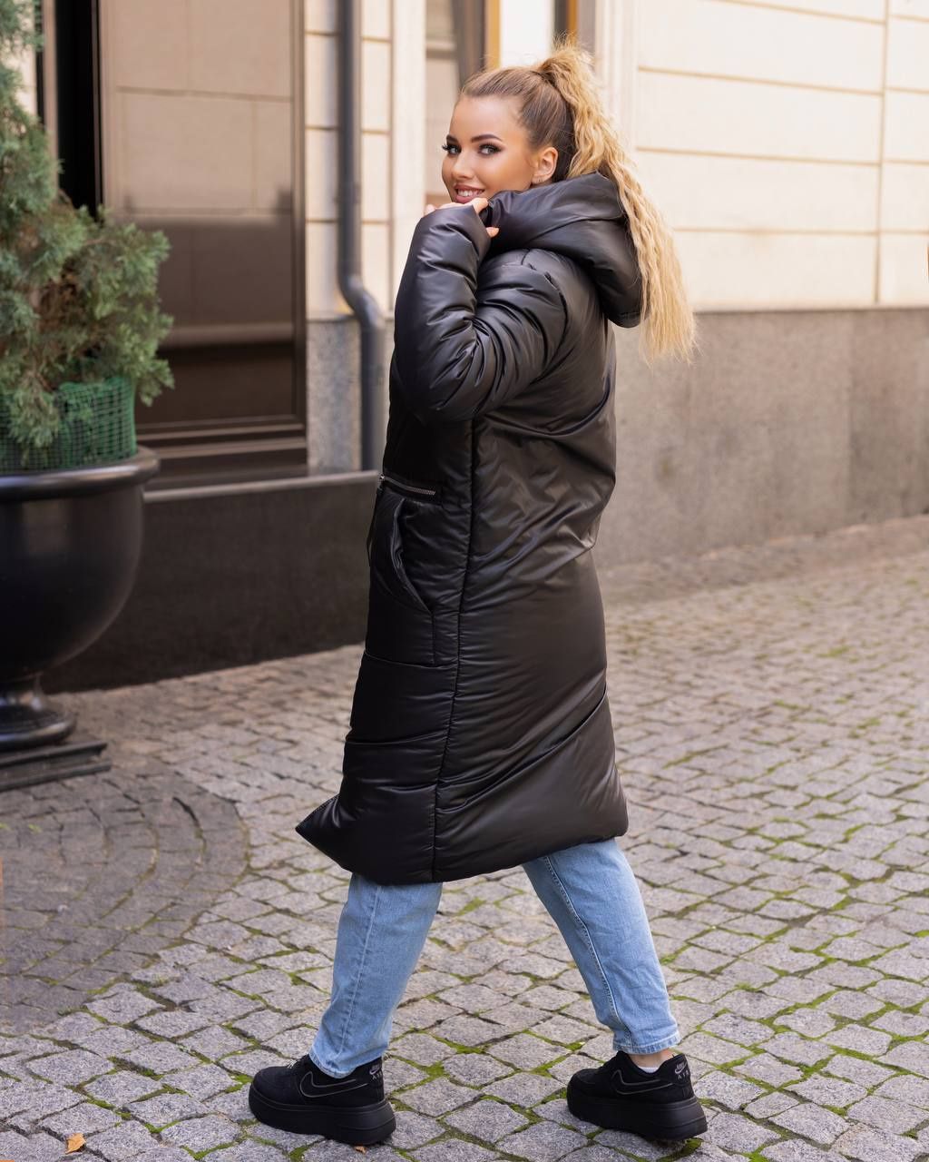 Зимова куртка пальто єврозима