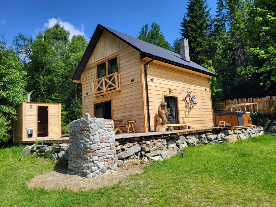 Domek w górach jacuzzi sauna domki na wynajem