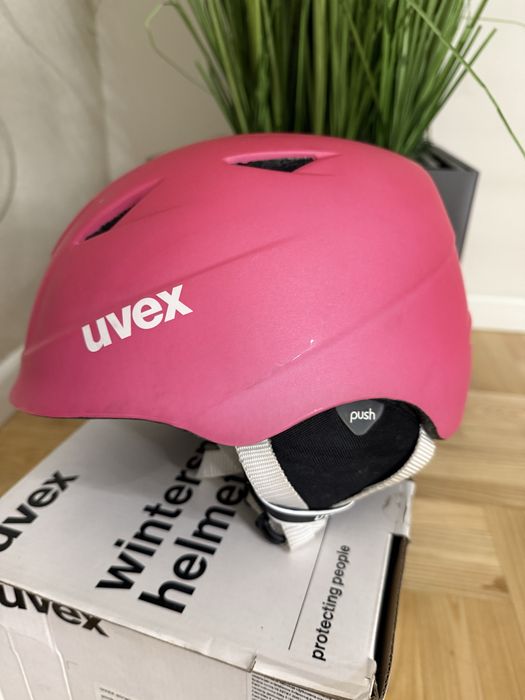 Kask narciarski juniorski Uvex